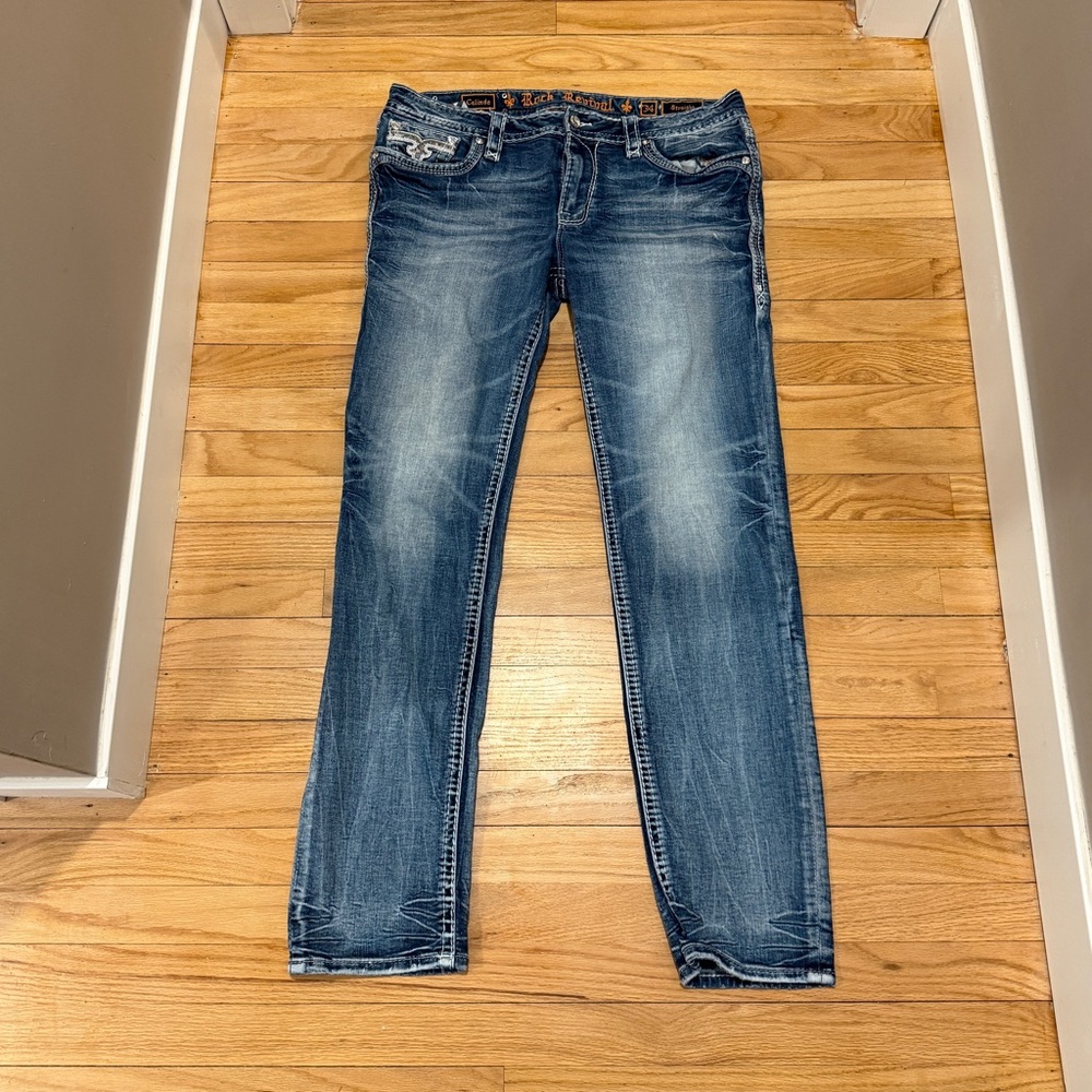 Women's Rock Revival Celinda Straight Fit 34X34